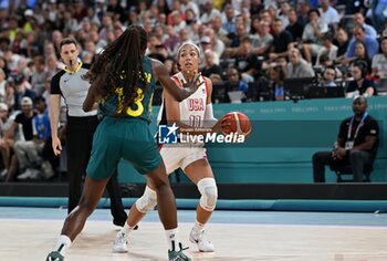 2024-08-09 - Napheesa Collier (USA), Basketball, Women's Semifinal between United States and Australia during the Olympic Games Paris 2024 on 9 August 2024 at Bercy Arena in Paris, France - OLYMPIC GAMES PARIS 2024 - 09/08 - OLYMPIC GAMES PARIS 2024 - OLYMPIC GAMES