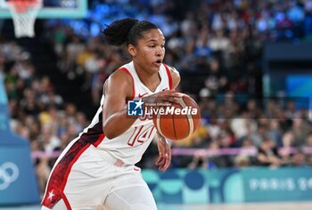 2024-08-09 - Alyssa Thomas (USA), Basketball, Women's Semifinal between United States and Australia during the Olympic Games Paris 2024 on 9 August 2024 at Bercy Arena in Paris, France - OLYMPIC GAMES PARIS 2024 - 09/08 - OLYMPIC GAMES PARIS 2024 - OLYMPIC GAMES