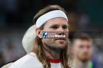 2024-08-09 - Mikkel Hansen (Denmark), Handball, Men's Semifinal between Slovenia and Denmark during the Olympic Games Paris 2024 on 9 August 2024 at Pierre Mauroy stadium in Villeneuve-d'Ascq near Lille, France - OLYMPIC GAMES PARIS 2024 - 09/08 - OLYMPIC GAMES PARIS 2024 - OLYMPIC GAMES