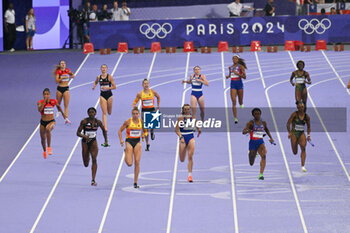 2024-08-09 - Illustration, Athletics, Women's 4 x 100m Relay Final during the Olympic Games Paris 2024 on 9 August 2024 at Stade de France in Saint-Denis near Paris, France - OLYMPIC GAMES PARIS 2024 - 09/08 - OLYMPIC GAMES PARIS 2024 - OLYMPIC GAMES