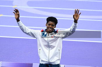 2024-08-09 - PAULINO Marileidy ( DOM ) Gold medal, Athletics, Women's 400m Final during the Olympic Games Paris 2024 on 9 August 2024 at Stade de France in Saint-Denis near Paris, France - OLYMPIC GAMES PARIS 2024 - 09/08 - OLYMPIC GAMES PARIS 2024 - OLYMPIC GAMES