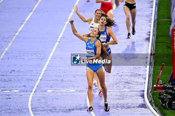 2024-08-09 - GEREVINI Sveva ( ITA ), Athletics, Women's Heptathlon 800m during the Olympic Games Paris 2024 on 9 August 2024 at Stade de France in Saint-Denis near Paris, France - OLYMPIC GAMES PARIS 2024 - 09/08 - OLYMPIC GAMES PARIS 2024 - OLYMPIC GAMES