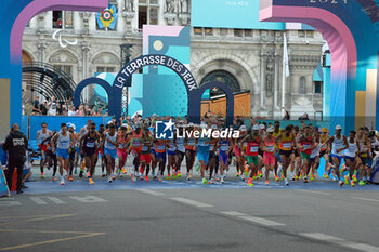 2024-08-10 - Start - MEN'S MARATHON - OLYMPIC GAMES PARIS 2024 - OLYMPIC GAMES