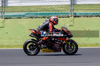 2024-05-26 - Michele Pirro in Superbike race 2 in CIV 2024 in Vallelunga circuit - CIV 2024 - CAMPIONATO ITALIANO VELOCITà - ROUND 2 - CIV - ITALIAN SPEED CHAMPIONSHIP - MOTORS