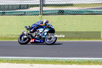 2024-05-26 - Riccardo Russo in Superbike race 2 in CIV 2024 in Vallelunga circuit - CIV 2024 - CAMPIONATO ITALIANO VELOCITà - ROUND 2 - CIV - ITALIAN SPEED CHAMPIONSHIP - MOTORS