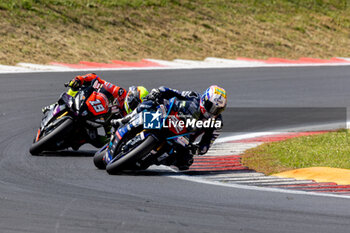 2024-05-26 - Delbianco and Berardi in Superbike race 2 in CIV 2024 in Vallelunga circuit - CIV 2024 - CAMPIONATO ITALIANO VELOCITà - ROUND 2 - CIV - ITALIAN SPEED CHAMPIONSHIP - MOTORS