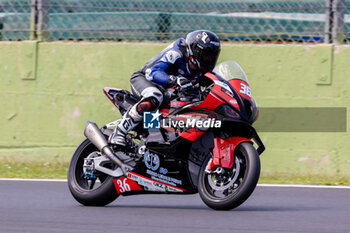 2024-05-26 - Lorenzo Gabellini in Superbike race 2 in CIV 2024 in Vallelunga circuit - CIV 2024 - CAMPIONATO ITALIANO VELOCITà - ROUND 2 - CIV - ITALIAN SPEED CHAMPIONSHIP - MOTORS