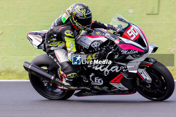 2024-05-26 - Daniele Zinni in Superbike race 2 in CIV 2024 in Vallelunga circuit - CIV 2024 - CAMPIONATO ITALIANO VELOCITà - ROUND 2 - CIV - ITALIAN SPEED CHAMPIONSHIP - MOTORS