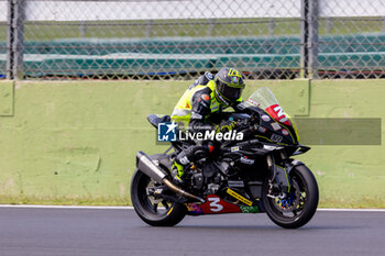 2024-05-26 - Jarno Ioverno in Superbike race 2 in CIV 2024 in Vallelunga circuit - CIV 2024 - CAMPIONATO ITALIANO VELOCITà - ROUND 2 - CIV - ITALIAN SPEED CHAMPIONSHIP - MOTORS