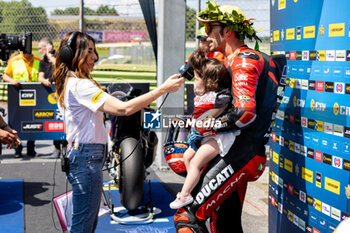 2024-05-26 - Michele Pirro winner in Superbike race 2 in CIV 2024 in Vallelunga circuit - CIV 2024 - CAMPIONATO ITALIANO VELOCITà - ROUND 2 - CIV - ITALIAN SPEED CHAMPIONSHIP - MOTORS