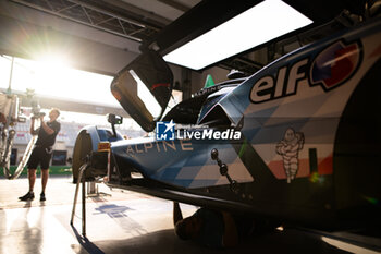 2024-02-23 - Alpine Endurance Team during the Prologue of the 2024 FIA World Endurance Championship, from February 24 to 26, 2024 on the Losail International Circuit in Lusail, Qatar - FIA WEC - PROLOGUE 2024 - QATAR - ENDURANCE - MOTORS