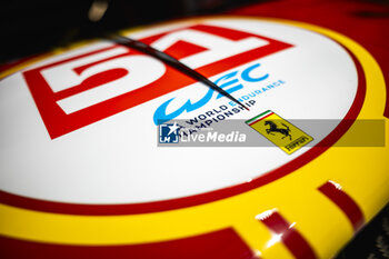 2024-02-23 - Ferrari AF Corse, Ferrari 499P #51, ambiance during the Prologue of the 2024 FIA World Endurance Championship, from February 24 to 26, 2024 on the Losail International Circuit in Lusail, Qatar - FIA WEC - PROLOGUE 2024 - QATAR - ENDURANCE - MOTORS