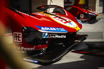 2024-02-23 - Ferrari AF Corse, Ferrari 499P #50, ambiance during the Prologue of the 2024 FIA World Endurance Championship, from February 24 to 26, 2024 on the Losail International Circuit in Lusail, Qatar - FIA WEC - PROLOGUE 2024 - QATAR - ENDURANCE - MOTORS