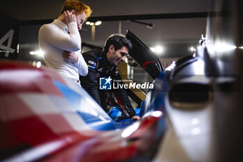 2024-02-23 - CHATIN Paul-Loup (fra), Alpine Endurance Team, Alpine A424, and MILESI Charles (fra), Alpine Endurance Team, Alpine A424, portrait during the Prologue of the 2024 FIA World Endurance Championship, from February 24 to 26, 2024 on the Losail International Circuit in Lusail, Qatar - FIA WEC - PROLOGUE 2024 - QATAR - ENDURANCE - MOTORS