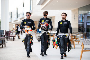 2024-02-23 - NATO Norman (fra), Hertz Team Jota, Porsche 963, portrait, ILOTT Callum (gbr), Hertz Team Jota, Porsche 963, portrait, STEVENS Will (gbr), Hertz Team Jota, Porsche 963, portrait during the Prologue of the 2024 FIA World Endurance Championship, from February 24 to 26, 2024 on the Losail International Circuit in Lusail, Qatar - FIA WEC - PROLOGUE 2024 - QATAR - ENDURANCE - MOTORS