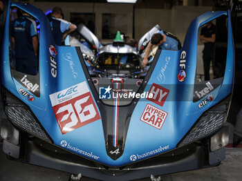 2024-02-23 - Alpine A424 during the Prologue of the 2024 FIA World Endurance Championship, from February 24 to 26, 2024 on the Losail International Circuit in Lusail, Qatar - FIA WEC - PROLOGUE 2024 - QATAR - ENDURANCE - MOTORS