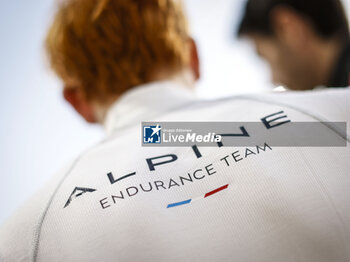 2024-02-23 - MILESI Charles (fra), Alpine Endurance Team, Alpine A424, portrait Alpine Endurance Team during the Prologue of the 2024 FIA World Endurance Championship, from February 24 to 26, 2024 on the Losail International Circuit in Lusail, Qatar - FIA WEC - PROLOGUE 2024 - QATAR - ENDURANCE - MOTORS