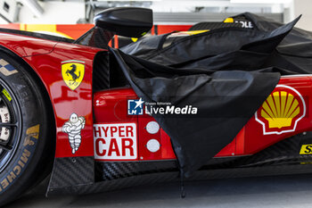 2024-02-22 - 50 FUOCO Antonio (ita), MOLINA Miguel (spa), NIELSEN Nicklas (dnk), Ferrari AF Corse, Ferrari 499P, ambiance during the Prologue of the 2024 FIA World Endurance Championship, from February 24 to 26, 2024 on the Losail International Circuit in Lusail, Qatar - FIA WEC - PROLOGUE 2024 - QATAR - ENDURANCE - MOTORS