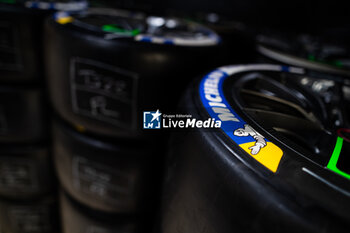 2024-02-24 - Michelin tyres, pneus, illustration during the Prologue of the 2024 FIA World Endurance Championship, from February 24 to 26, 2024 on the Losail International Circuit in Lusail, Qatar - FIA WEC - PROLOGUE 2024 - QATAR - ENDURANCE - MOTORS