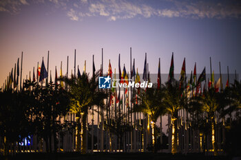 2024-02-24 - Flag Plaza illustration during the Prologue of the 2024 FIA World Endurance Championship, from February 24 to 26, 2024 on the Losail International Circuit in Lusail, Qatar - FIA WEC - PROLOGUE 2024 - QATAR - ENDURANCE - MOTORS