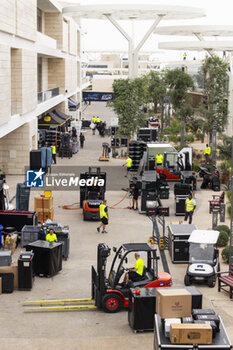 2024-02-25 - Illustration, paddock during the Prologue of the 2024 FIA World Endurance Championship, from February 24 to 26, 2024 on the Losail International Circuit in Lusail, Qatar - FIA WEC - PROLOGUE 2024 - QATAR - ENDURANCE - MOTORS