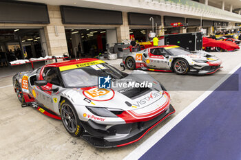2024-02-25 - Vista AF Corse, Ferrari 296 GT3 #55 during the Prologue of the 2024 FIA World Endurance Championship, from February 24 to 26, 2024 on the Losail International Circuit in Lusail, Qatar - FIA WEC - PROLOGUE 2024 - QATAR - ENDURANCE - MOTORS
