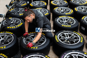 2024-02-25 - Proton Competition, Goodyear tyres, pneus, illustration during the Prologue of the 2024 FIA World Endurance Championship, from February 24 to 26, 2024 on the Losail International Circuit in Lusail, Qatar - FIA WEC - PROLOGUE 2024 - QATAR - ENDURANCE - MOTORS