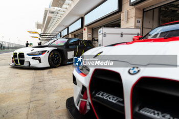 2024-02-25 - BMW M4 GT3 in pitlane, during the Prologue of the 2024 FIA World Endurance Championship, from February 24 to 26, 2024 on the Losail International Circuit in Lusail, Qatar - FIA WEC - PROLOGUE 2024 - QATAR - ENDURANCE - MOTORS
