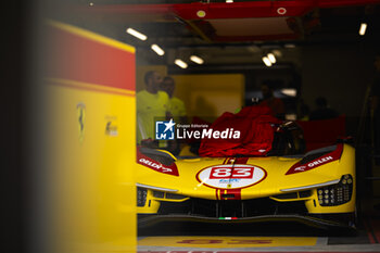 2024-02-25 - 83 KUBICA Robert (pol), SHWARTZMAN Robert (isr), YE Yifei (chn), AF Corse, Ferrari 499P #83, ambiance during the Prologue of the 2024 FIA World Endurance Championship, from February 24 to 26, 2024 on the Losail International Circuit in Lusail, Qatar - FIA WEC - PROLOGUE 2024 - QATAR - ENDURANCE - MOTORS