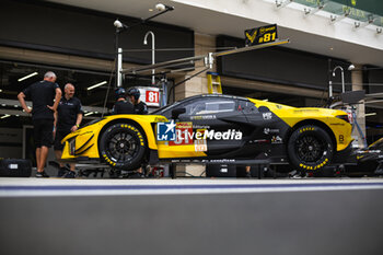2024-02-25 - 81 EASTWOOD Charlie (irl), ANDRADE Rui (ang), VAN ROMPUY Tom (bel), TF Sport, Corvette Z06 GT3.R #81, ambiance during the Prologue of the 2024 FIA World Endurance Championship, from February 24 to 26, 2024 on the Losail International Circuit in Lusail, Qatar - FIA WEC - PROLOGUE 2024 - QATAR - ENDURANCE - MOTORS