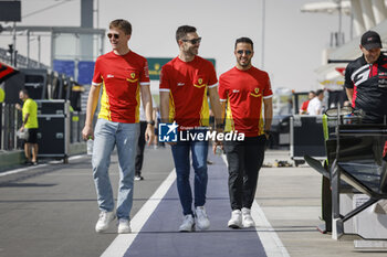 2024-02-25 - 50 FUOCO Antonio (ita), MOLINA Miguel (spa), NIELSEN Nicklas (dnk), Ferrari AF Corse, Ferrari 499P #50, ambiance during the Prologue of the 2024 FIA World Endurance Championship, from February 24 to 26, 2024 on the Losail International Circuit in Lusail, Qatar - FIA WEC - PROLOGUE 2024 - QATAR - ENDURANCE - MOTORS