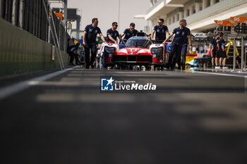 2024-02-25 - 11 VERNAY Jean-Karl (fra), SERRAVALLE Antonio (can), BENNETT Carl (tha), Isotta Fraschini, Isotta Fraschini Tipo6-C #11 at Scrutineering during the Prologue of the 2024 FIA World Endurance Championship, from February 24 to 26, 2024 on the Losail International Circuit in Lusail, Qatar - FIA WEC - PROLOGUE 2024 - QATAR - ENDURANCE - MOTORS