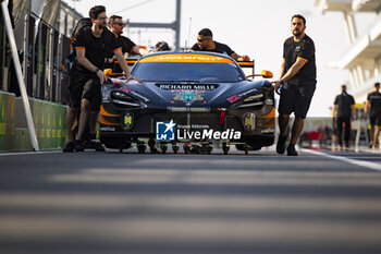 2024-02-25 - 59 SAUCY Grégoire (swi), COTTINGHAM James (gbr), COSTA Nicolas (bra), United Autosports, McLaren 720S GT3 Evo #59 at Scrutineering during the Prologue of the 2024 FIA World Endurance Championship, from February 24 to 26, 2024 on the Losail International Circuit in Lusail, Qatar - FIA WEC - PROLOGUE 2024 - QATAR - ENDURANCE - MOTORS