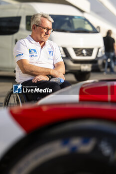 2024-02-25 - DUQUEINE Gilles (fra), founder of team Duqueine Engineering, ambiance at Scrutineering during the Prologue of the 2024 FIA World Endurance Championship, from February 24 to 26, 2024 on the Losail International Circuit in Lusail, Qatar - FIA WEC - PROLOGUE 2024 - QATAR - ENDURANCE - MOTORS