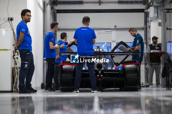 2024-02-25 - 11 VERNAY Jean-Karl (fra), SERRAVALLE Antonio (can), BENNETT Carl (tha), Isotta Fraschini, Isotta Fraschini Tipo6-C #11, ambiance at Scrutineering during the Prologue of the 2024 FIA World Endurance Championship, from February 24 to 26, 2024 on the Losail International Circuit in Lusail, Qatar - FIA WEC - PROLOGUE 2024 - QATAR - ENDURANCE - MOTORS