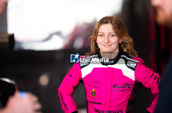 2024-02-25 - PIN Doriane (fra), Iron Dames, Lamborghini Huracan GT3 Evo2, portrait during the Prologue of the 2024 FIA World Endurance Championship, from February 24 to 26, 2024 on the Losail International Circuit in Lusail, Qatar - FIA WEC - PROLOGUE 2024 - QATAR - ENDURANCE - MOTORS