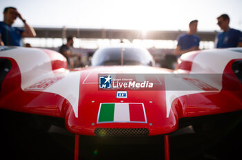 2024-02-25 - 11 Isotta Fraschini, Isotta Fraschini Tipo6-C #11, details during the Prologue of the 2024 FIA World Endurance Championship, from February 24 to 26, 2024 on the Losail International Circuit in Lusail, Qatar - FIA WEC - PROLOGUE 2024 - QATAR - ENDURANCE - MOTORS