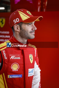 2024-02-26 - MOLINA Miguel (spa), Ferrari AF Corse, Ferrari 499P, portrait during the Prologue of the 2024 FIA World Endurance Championship, from February 24 to 26, 2024 on the Losail International Circuit in Lusail, Qatar - FIA WEC - PROLOGUE 2024 - QATAR - ENDURANCE - MOTORS