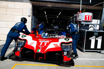 2024-02-26 - 11 VERNAY Jean-Karl (fra), SERRAVALLE Antonio (can), BENNETT Carl (tha), Isotta Fraschini, Isotta Fraschini Tipo6-C #11, pit stop during the Prologue of the 2024 FIA World Endurance Championship, from February 24 to 26, 2024 on the Losail International Circuit in Lusail, Qatar - FIA WEC - PROLOGUE 2024 - QATAR - ENDURANCE - MOTORS