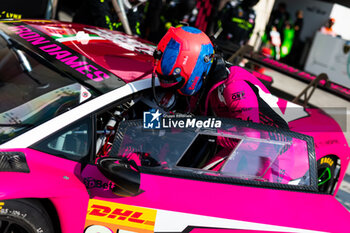 2024-02-26 - BOVY Sarah (bel), Iron Dames, Lamborghini Huracan GT3 Evo2, portrait during the Prologue of the 2024 FIA World Endurance Championship, from February 24 to 26, 2024 on the Losail International Circuit in Lusail, Qatar - FIA WEC - PROLOGUE 2024 - QATAR - ENDURANCE - MOTORS