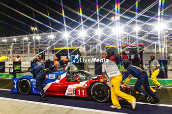 2024-02-26 - 11 VERNAY Jean-Karl (fra), SERRAVALLE Antonio (can), BENNETT Carl (tha), Isotta Fraschini, Isotta Fraschini Tipo6-C #11, ambiance during the Prologue of the 2024 FIA World Endurance Championship, from February 24 to 26, 2024 on the Losail International Circuit in Lusail, Qatar - FIA WEC - PROLOGUE 2024 - QATAR - ENDURANCE - MOTORS
