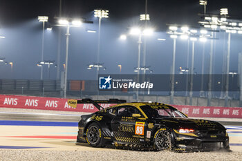2024-02-26 - accident, sortie de piste, crash 88 OLSEN Dennis (dnk), O. PEDERSEN Mikkel (dnk), RODA Giorgio (ita), Proton Competition, Ford Mustang GT3 #88, action during the Prologue of the 2024 FIA World Endurance Championship, from February 24 to 26, 2024 on the Losail International Circuit in Lusail, Qatar - FIA WEC - PROLOGUE 2024 - QATAR - ENDURANCE - MOTORS