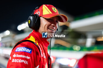 2024-02-26 - NIELSEN Nicklas (dnk), Ferrari AF Corse, Ferrari 499P, portrait during the Prologue of the 2024 FIA World Endurance Championship, from February 24 to 26, 2024 on the Losail International Circuit in Lusail, Qatar - FIA WEC - PROLOGUE 2024 - QATAR - ENDURANCE - MOTORS