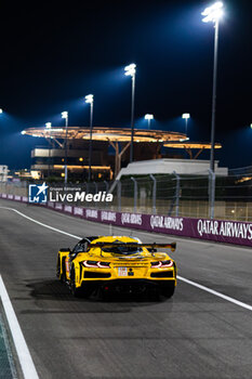 2024-02-26 - 81 EASTWOOD Charlie (irl), ANDRADE Rui (ang), VAN ROMPUY Tom (bel), TF Sport, Corvette Z06 GT3.R #81, action during the Prologue of the 2024 FIA World Endurance Championship, from February 24 to 26, 2024 on the Losail International Circuit in Lusail, Qatar - FIA WEC - PROLOGUE 2024 - QATAR - ENDURANCE - MOTORS
