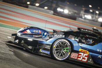 2024-02-26 - 35 MILESI Charles (fra), HABSBURG-LOTHRINGEN Ferdinand (aut), CHATIN Paul-Loup (fra), Alpine Endurance Team #35, Alpine A424, action during the Prologue of the 2024 FIA World Endurance Championship, from February 24 to 26, 2024 on the Losail International Circuit in Lusail, Qatar - FIA WEC - PROLOGUE 2024 - QATAR - ENDURANCE - MOTORS