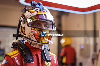 2024-02-26 - CALADO James (gbr), Ferrari AF Corse, Ferrari 499P, portrait during the Prologue of the 2024 FIA World Endurance Championship, from February 24 to 26, 2024 on the Losail International Circuit in Lusail, Qatar - FIA WEC - PROLOGUE 2024 - QATAR - ENDURANCE - MOTORS