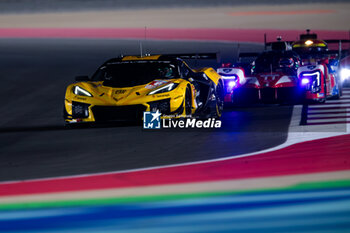 2024-02-26 - 81 EASTWOOD Charlie (irl), ANDRADE Rui (ang), VAN ROMPUY Tom (bel), TF Sport, Corvette Z06 GT3.R #81, action during the Prologue of the 2024 FIA World Endurance Championship, from February 24 to 26, 2024 on the Losail International Circuit in Lusail, Qatar - FIA WEC - PROLOGUE 2024 - QATAR - ENDURANCE - MOTORS