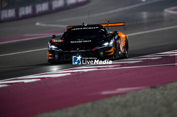 2024-02-26 - 95 SAT0 Marino (jpn), PINO Nico (chl), CAYGILL Josh (gbr), United Autosports, McLaren 720S GT3 Evo #95, action during the Prologue of the 2024 FIA World Endurance Championship, from February 24 to 26, 2024 on the Losail International Circuit in Lusail, Qatar - FIA WEC - PROLOGUE 2024 - QATAR - ENDURANCE - MOTORS