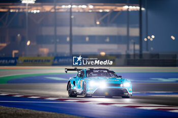 2024-02-26 - 77 BARKER Ben (gbr), HARDWICK Ryan (usa), ROBICHON Zacharie (can), Proton Competition, Ford Mustang GT3 #77, action during the Prologue of the 2024 FIA World Endurance Championship, from February 24 to 26, 2024 on the Losail International Circuit in Lusail, Qatar - FIA WEC - PROLOGUE 2024 - QATAR - ENDURANCE - MOTORS