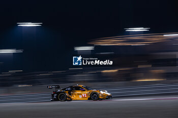 2024-02-26 - 91 LIETZ Richard (aut), SCHURING Morris (nld), SHAHIN Yasser (aus), Manthey EMA, Porsche 911 GT3 R #91, action during the Prologue of the 2024 FIA World Endurance Championship, from February 24 to 26, 2024 on the Losail International Circuit in Lusail, Qatar - FIA WEC - PROLOGUE 2024 - QATAR - ENDURANCE - MOTORS